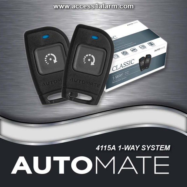 AutoMate 4115A 1-Way Remote Start System AutoMate 4115A 1-Way Remote Start System